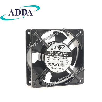ADDA AA1282HB-AT Axial Fan 220/240V 0.13/0.11A 120*120*38MM Cabinet Cooling Fan