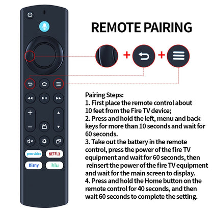 PUW-2K19-YKF478 Voice Remote Control For Toshiba Fire TV 43C350KU 50C350KU