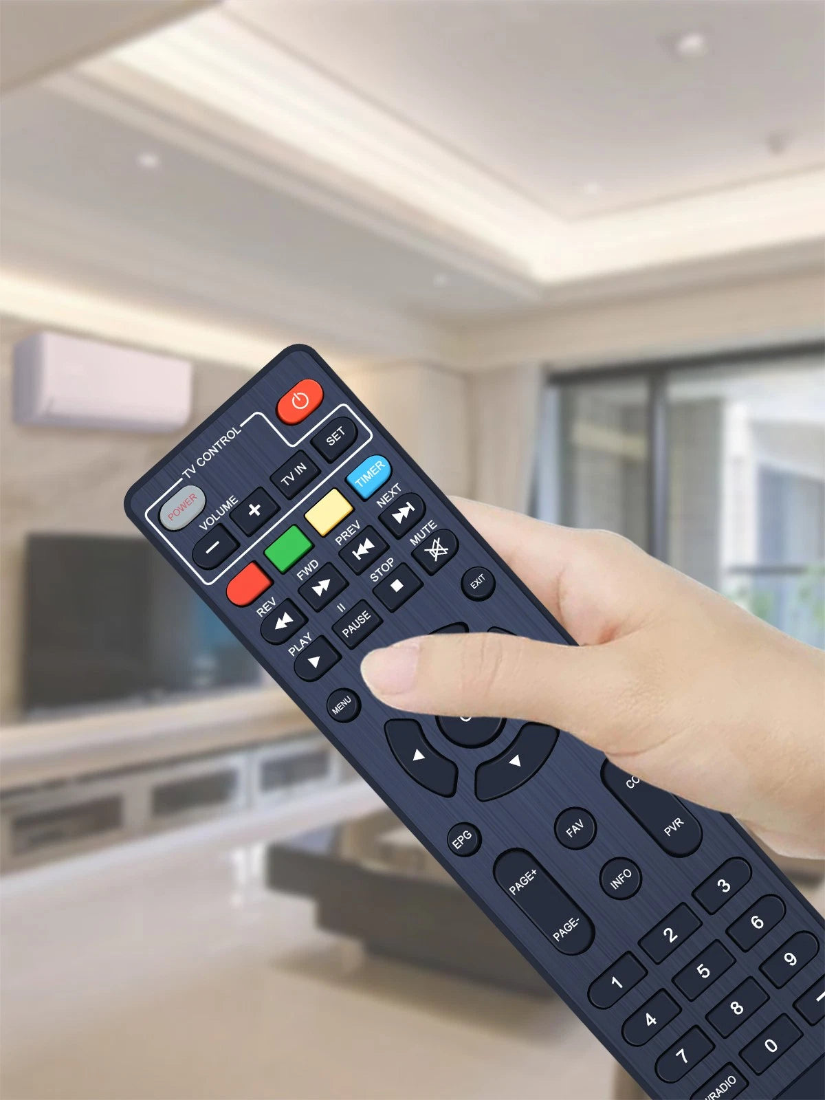Remote Control For KOQIT ATSC TV Tuner Digital Converter Box