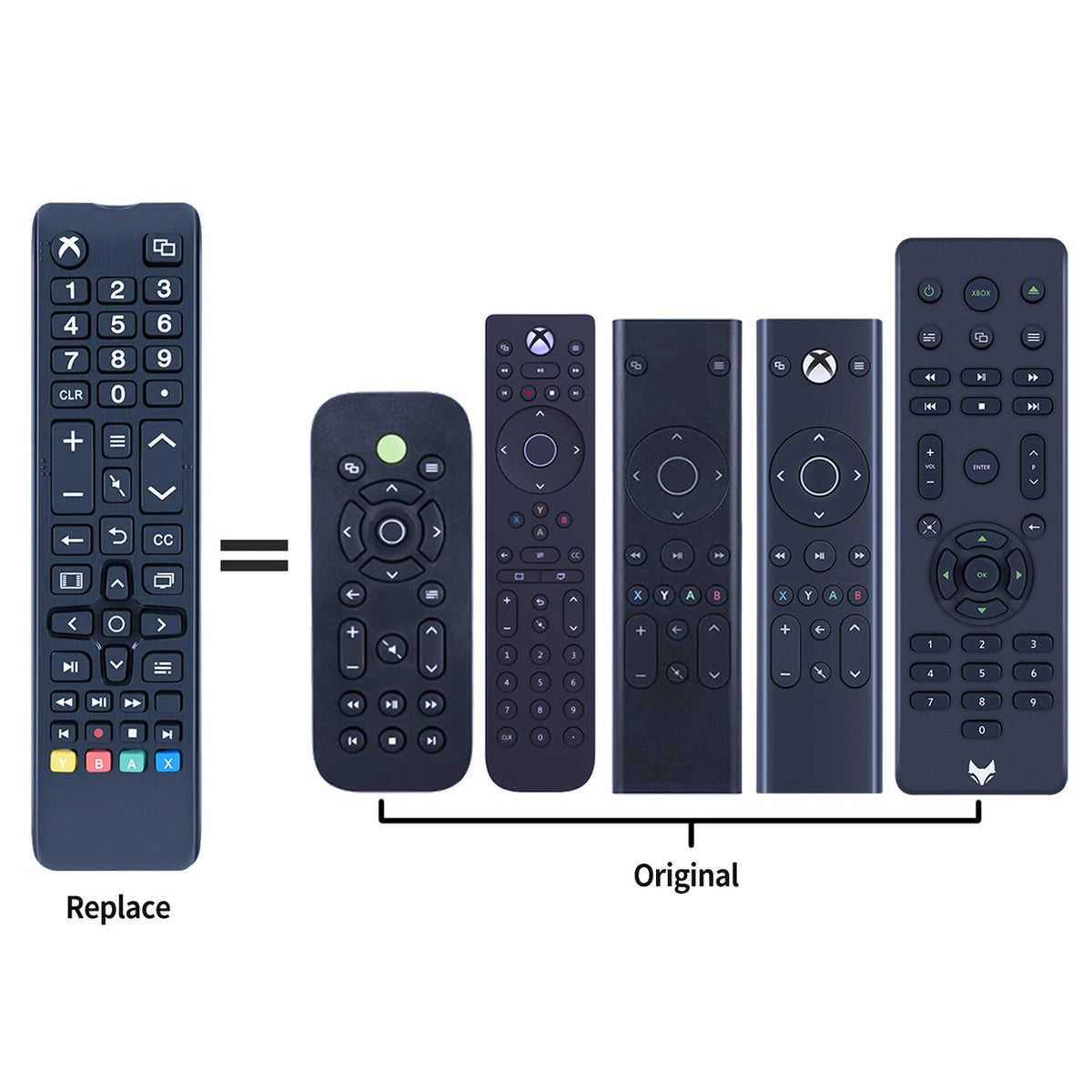 Universal Gaming Media Remote Control For Microsoft Xbox Series X|S Xbox One