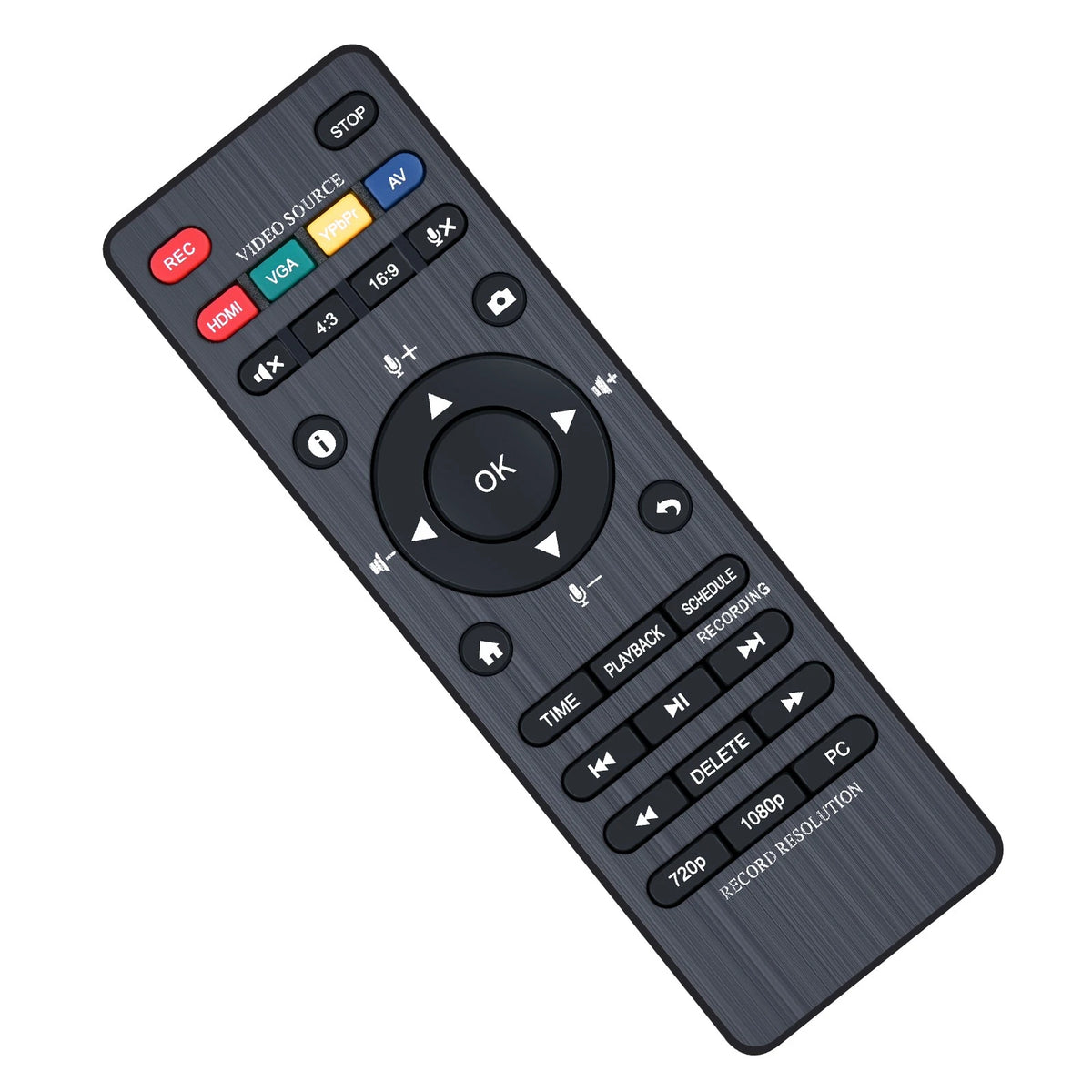 Replacement Remote Control For ClonerAlliance Box Pro Video Recorder