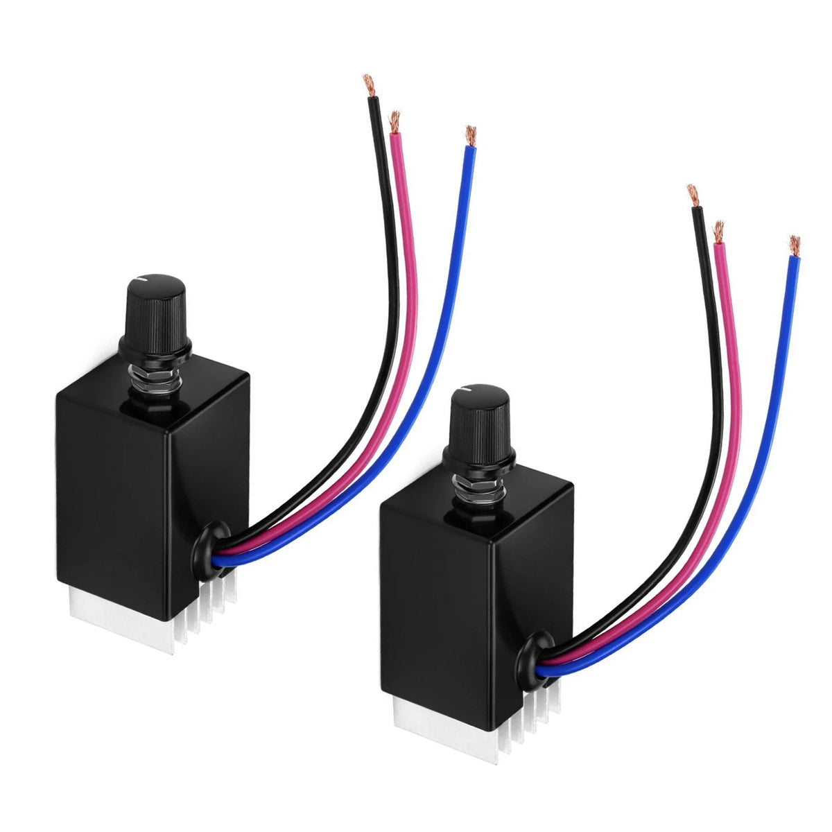 2x DC12V/24V 10A PWM Motor Speed Control Module for Fan Defrost Heater Unit