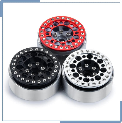 Zolikar RC 2.2 Beadlock Wheel Rings 4Pcs for 1/10 Scale Crawler Car SCX10...
