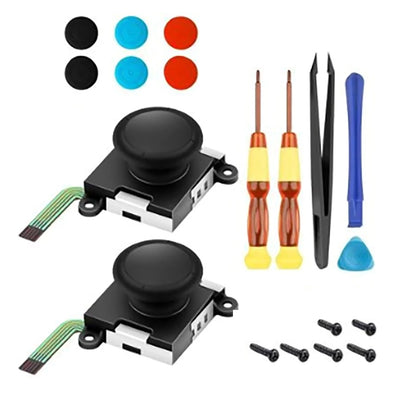19Pcs 3D Joystick Analog Thumb Stick Pry Tools For Nintendo Switch Lite Joy-Con