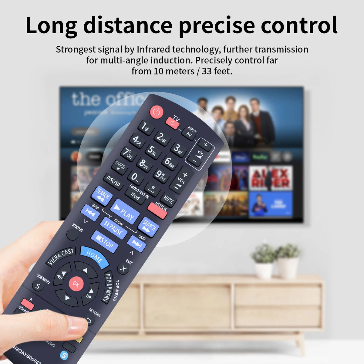 N2QAYB000632 Remote Control For Panasonic Theater System SA-BTT370 SA-BTT770