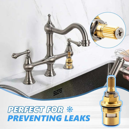 Cartridge for Kohler K-GP77005-RP & K-GP77006-RP Faucet Ceramic Valve, Brass