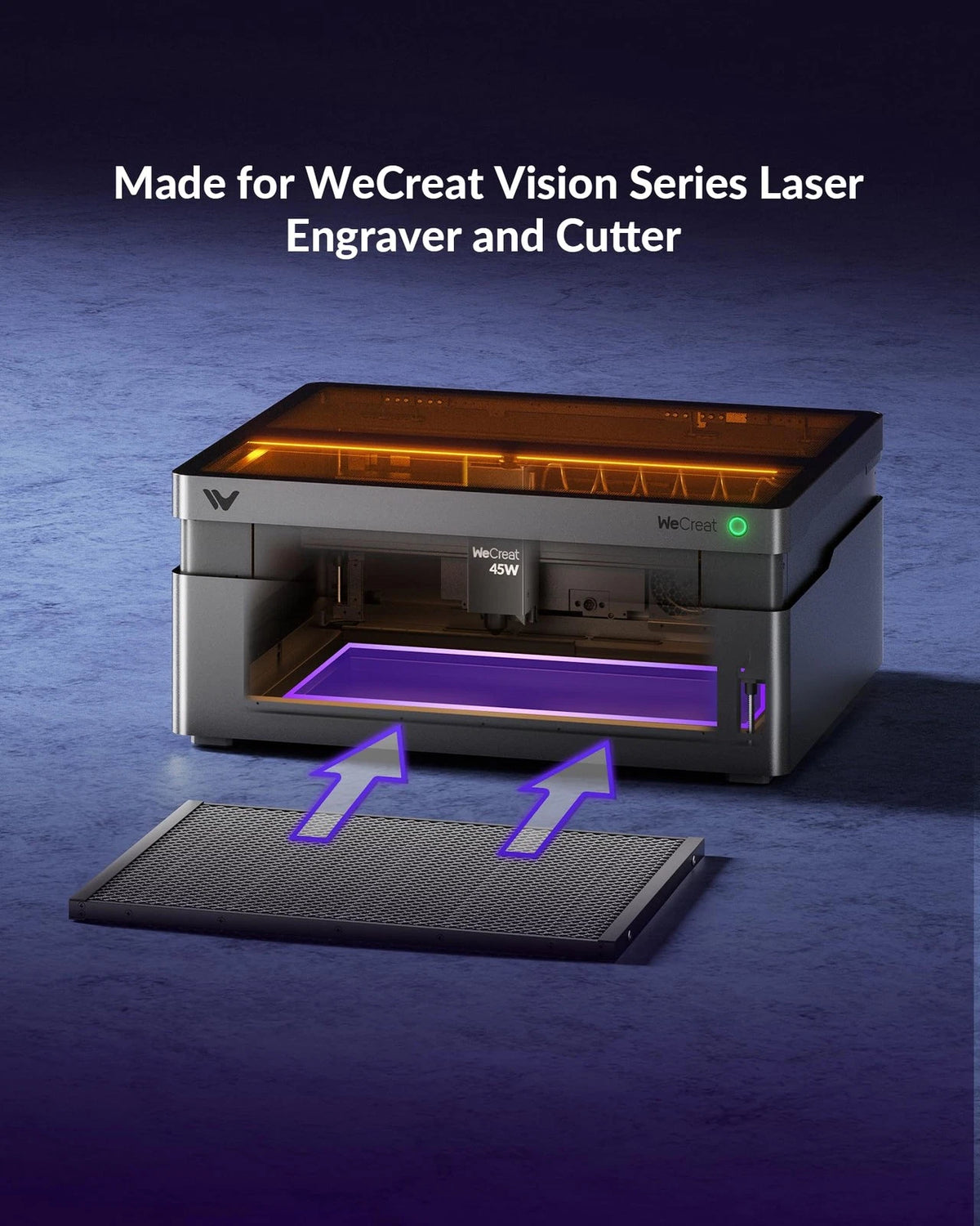Honeycomb Laser Bed Accessory for WeCreat Vision Pro