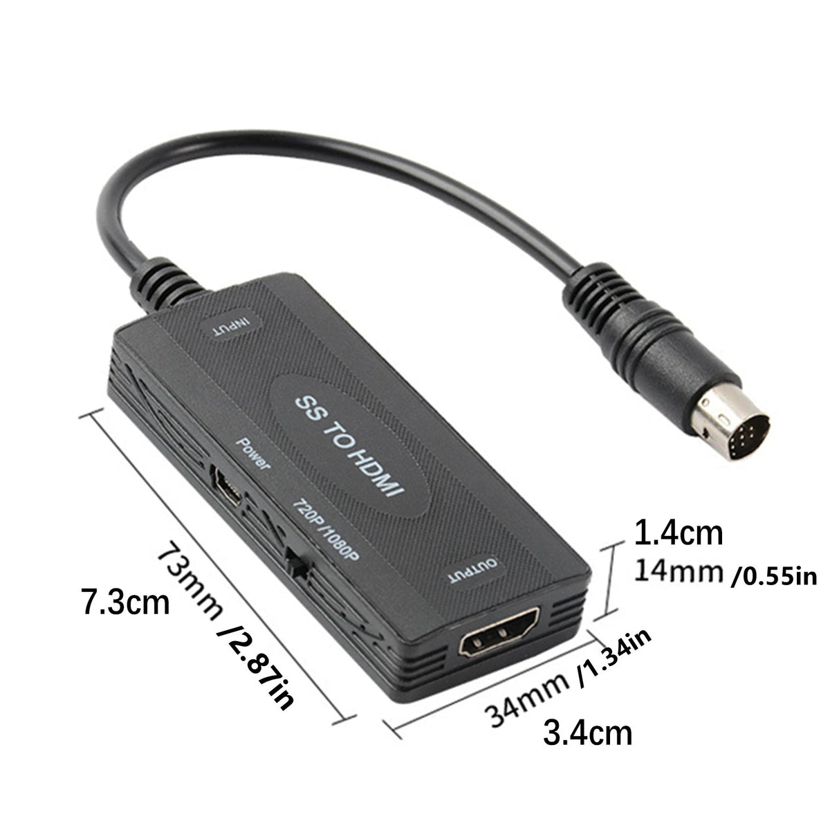 For Sega Saturn Game All Display Modes 1080P SS To HD Converter Game Accessories