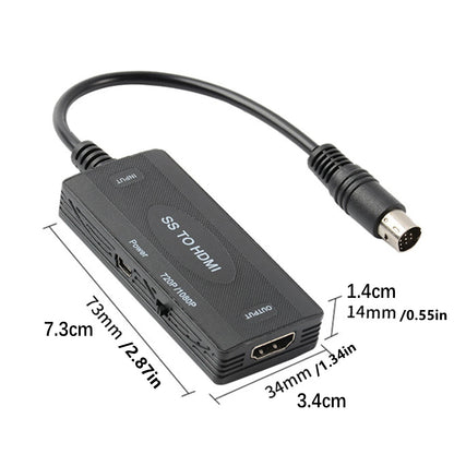 For Sega Saturn Game All Display Modes 1080P SS To HD Converter Game Accessories
