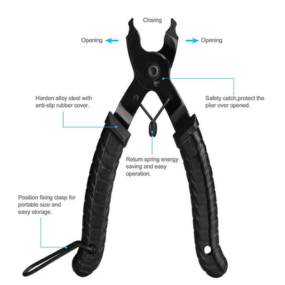 A AKRAF Bike Chain Repair Tool Kit with Link Pliers, Standard, Version B