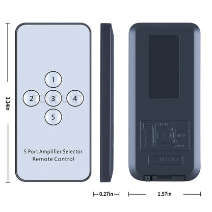 Remote Control For UpTech HDMI Switch 5 Port Amplifier Selector