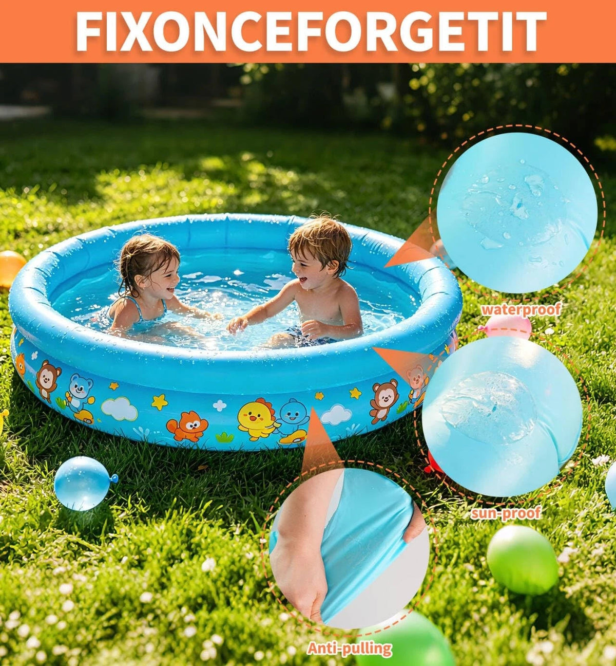 Air Mattress Patch Kit, 60ml Waterproof PVC Glue for Vinyl Pool Transparent