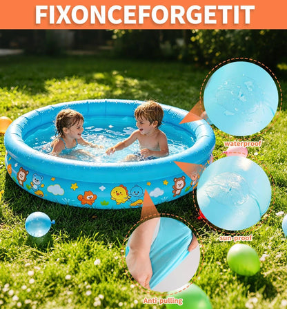 Air Mattress Patch Kit, 60ml Waterproof PVC Glue for Vinyl Pool Transparent