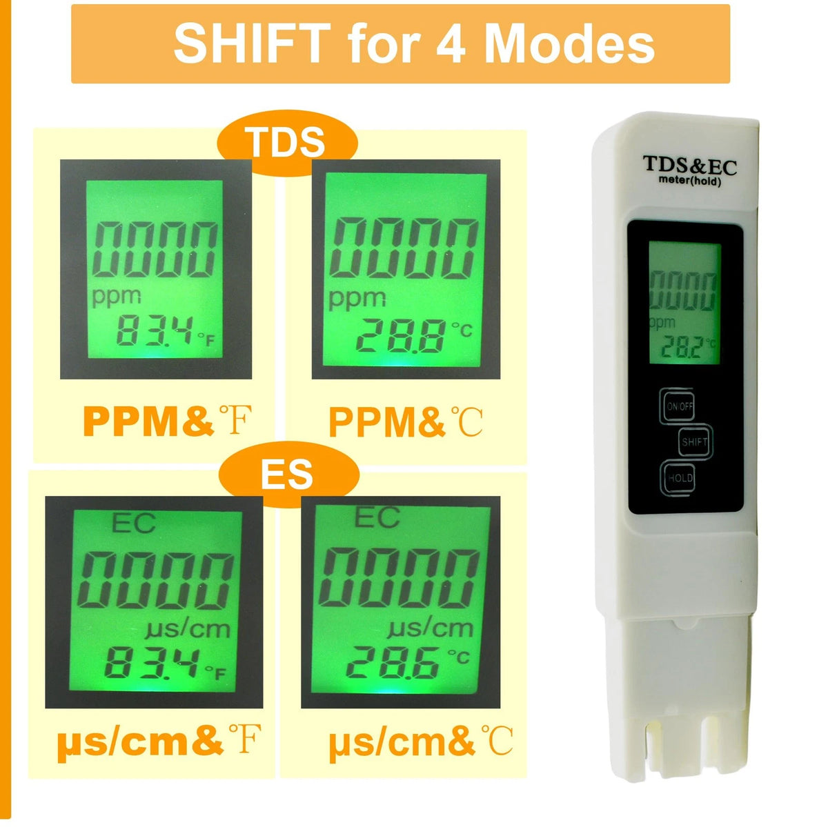 MyyYiTar 2 Pcs 3 in1 Digital Water Quality Tester, TDS, EC& Temperature...