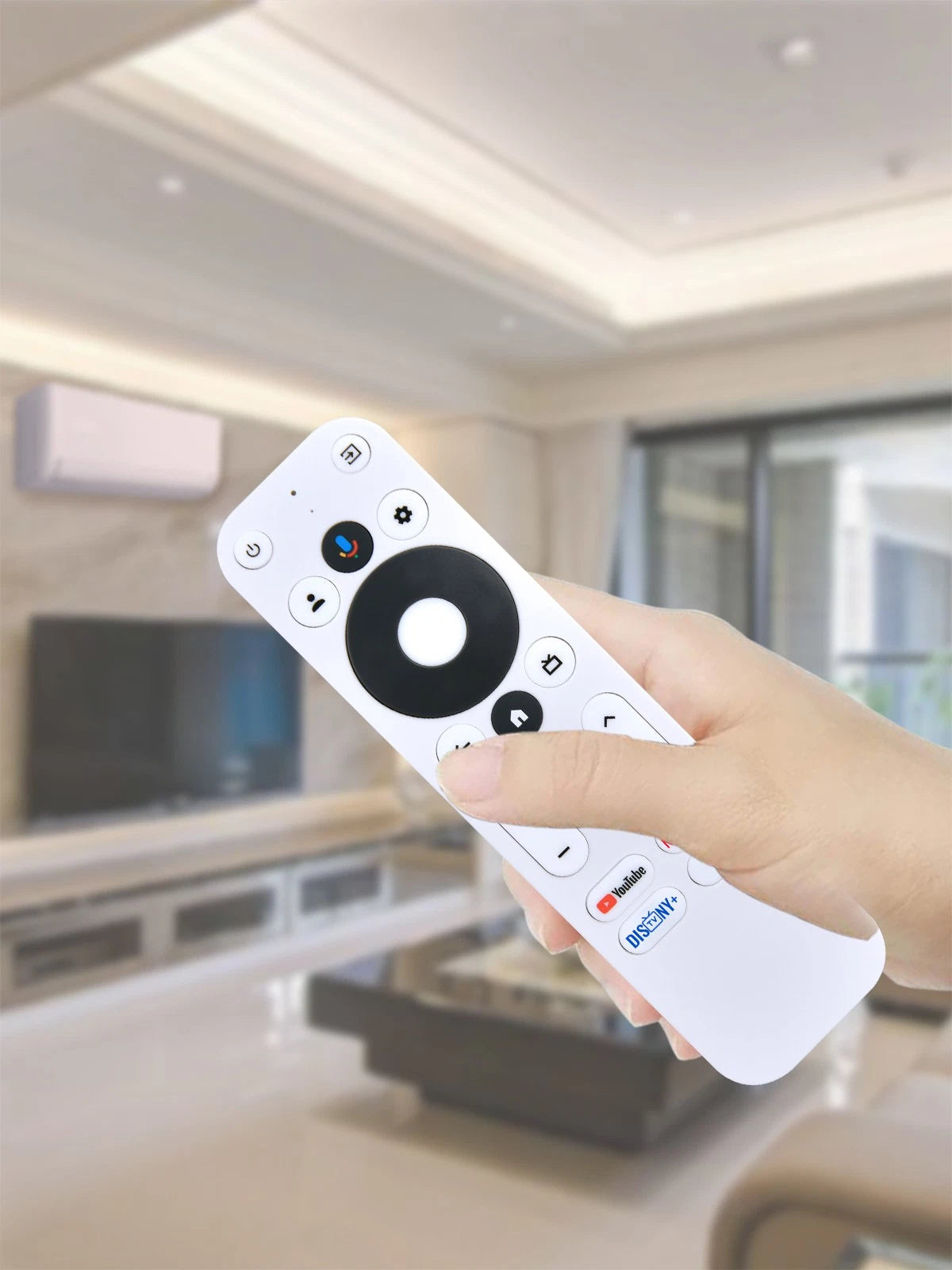 Remote Control For Dynalink Google TV Box 4K UHD Smart Streaming Media Player