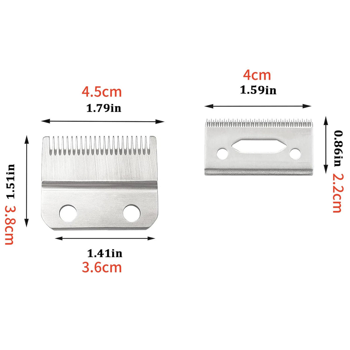 1* Adjustable 2 Hole Standard Clipper Blade Fit For Wahl Multi-model Clipper