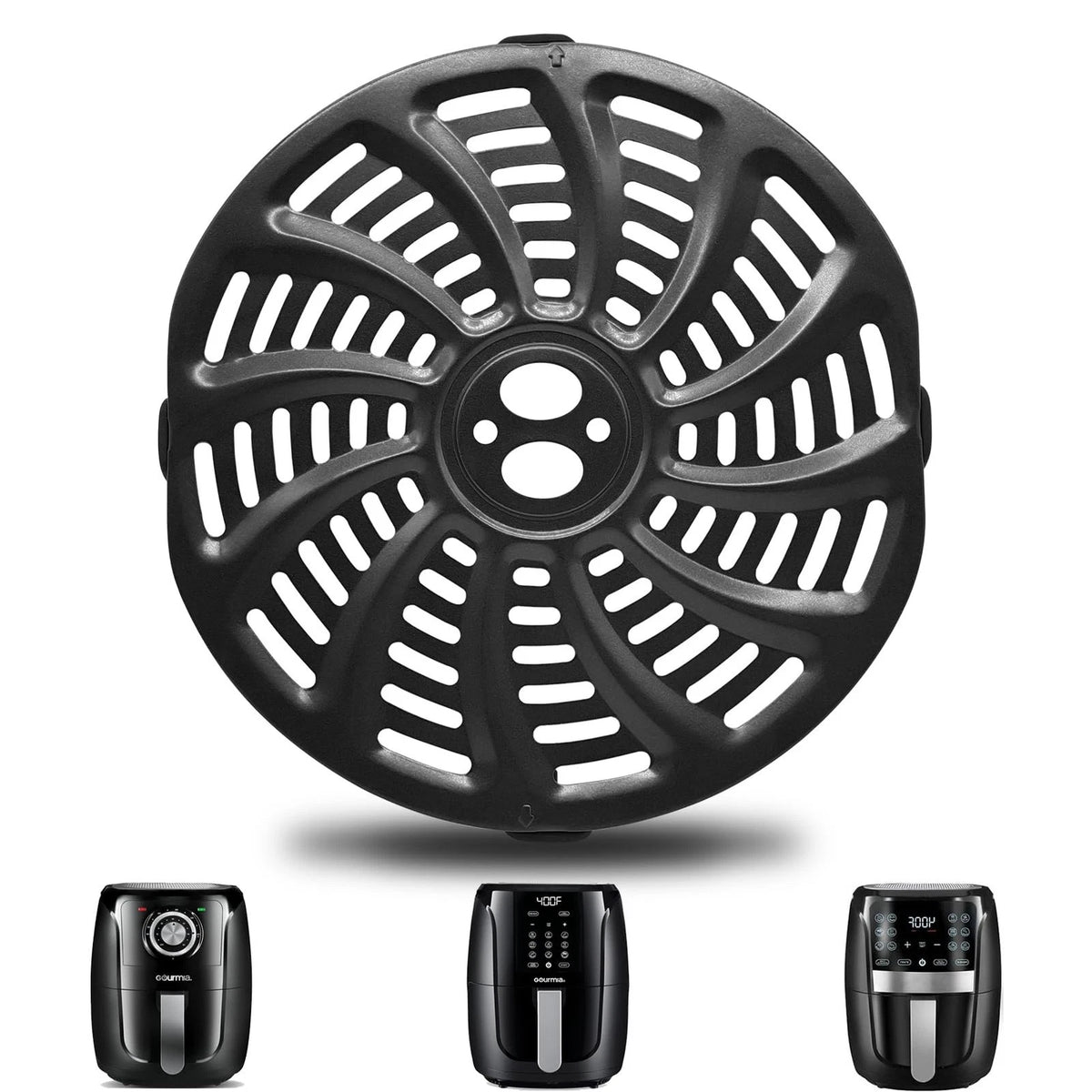 GCQFZ Air Fryer Replacement Parts for Grill Pan Gourmia 5QT