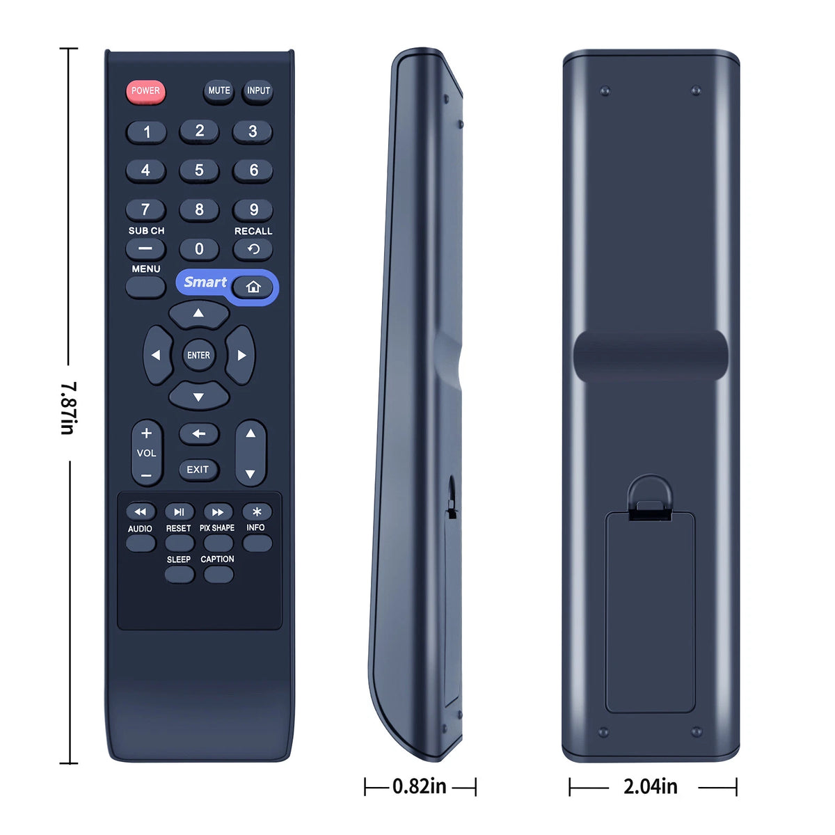 GXJA Replacement Remote Control For Sanyo LCD TV DP50E84 DP55D33 DP58D33