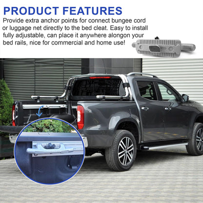 Fits Nissan 2016-2023 Titan XD Titan Truck Cargo Tie Down Cleat 999T7-W3900 2PC