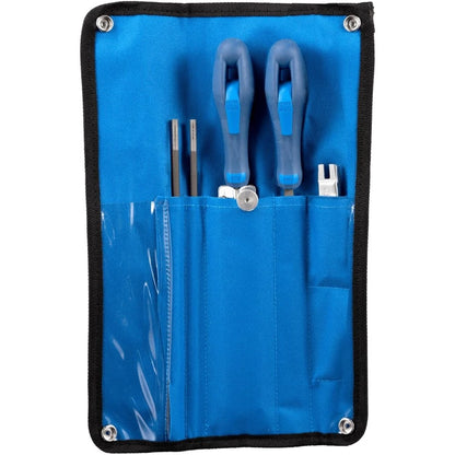 PFERD Sharpening Files Set CS-SLS- 5.16 in Roll 13/64",
