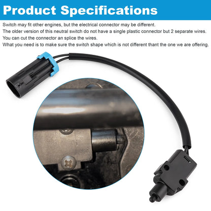 For Mercury 75-80-90-105-115-120-125 Neutral Switch Shift 8M0052939 814281A