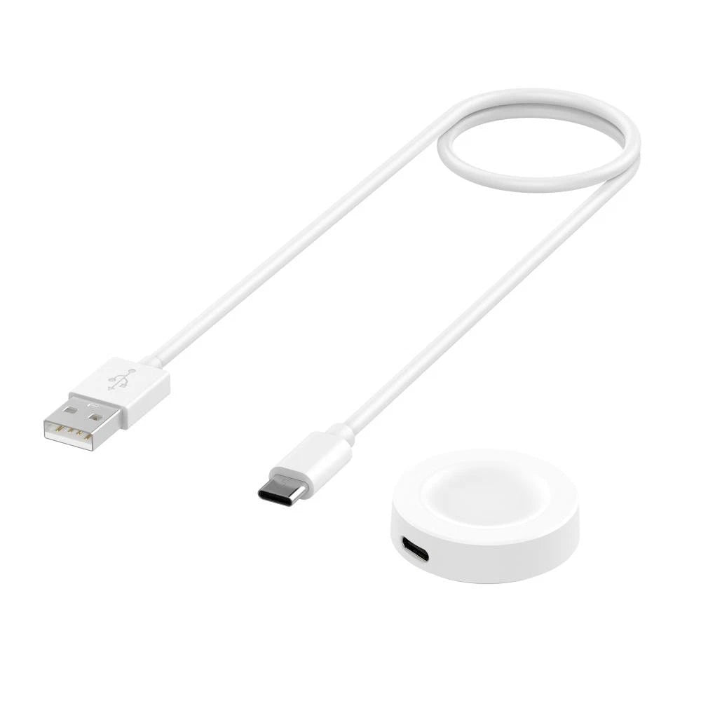 White USB Magnetic Charging Cable Base Wireless For Huawei Watch GT2 Pro E