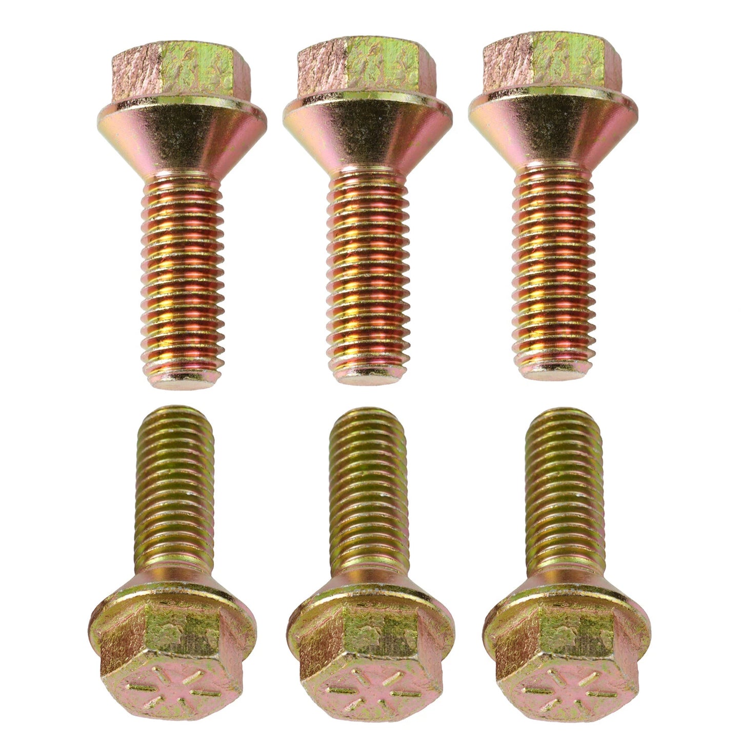 Crossmember Skid Plate Bolts Grade 8 Yellow Zinc 6035836 For Jeep Wrangler YJ TJ