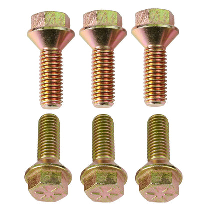 Crossmember Skid Plate Bolts Grade 8 Yellow Zinc 6035836 For Jeep Wrangler YJ TJ