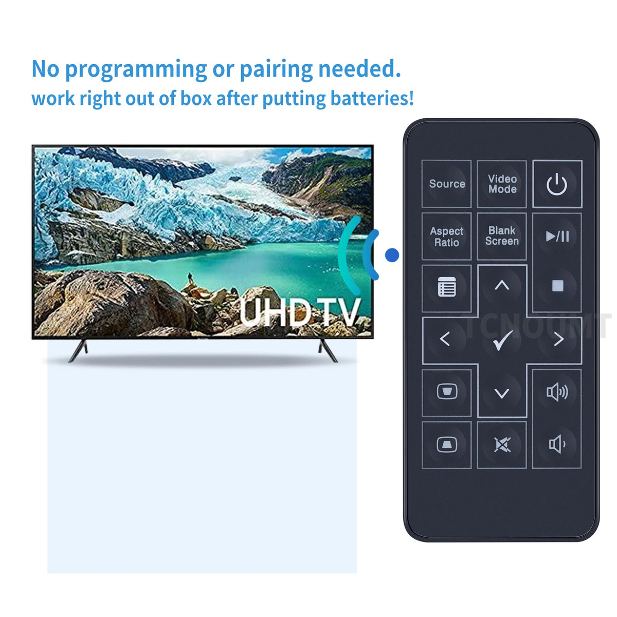 IR28012 Replacement Remote Control For Dell Projector M110 M115 M900