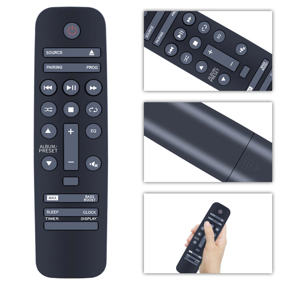 Replacement Remote Control For Philips Mini Hi-Fi Stereo System FX10