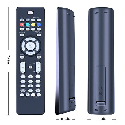 For Philips SRP5002/10 2-in-1 Universal Remote Control for TV/DVD