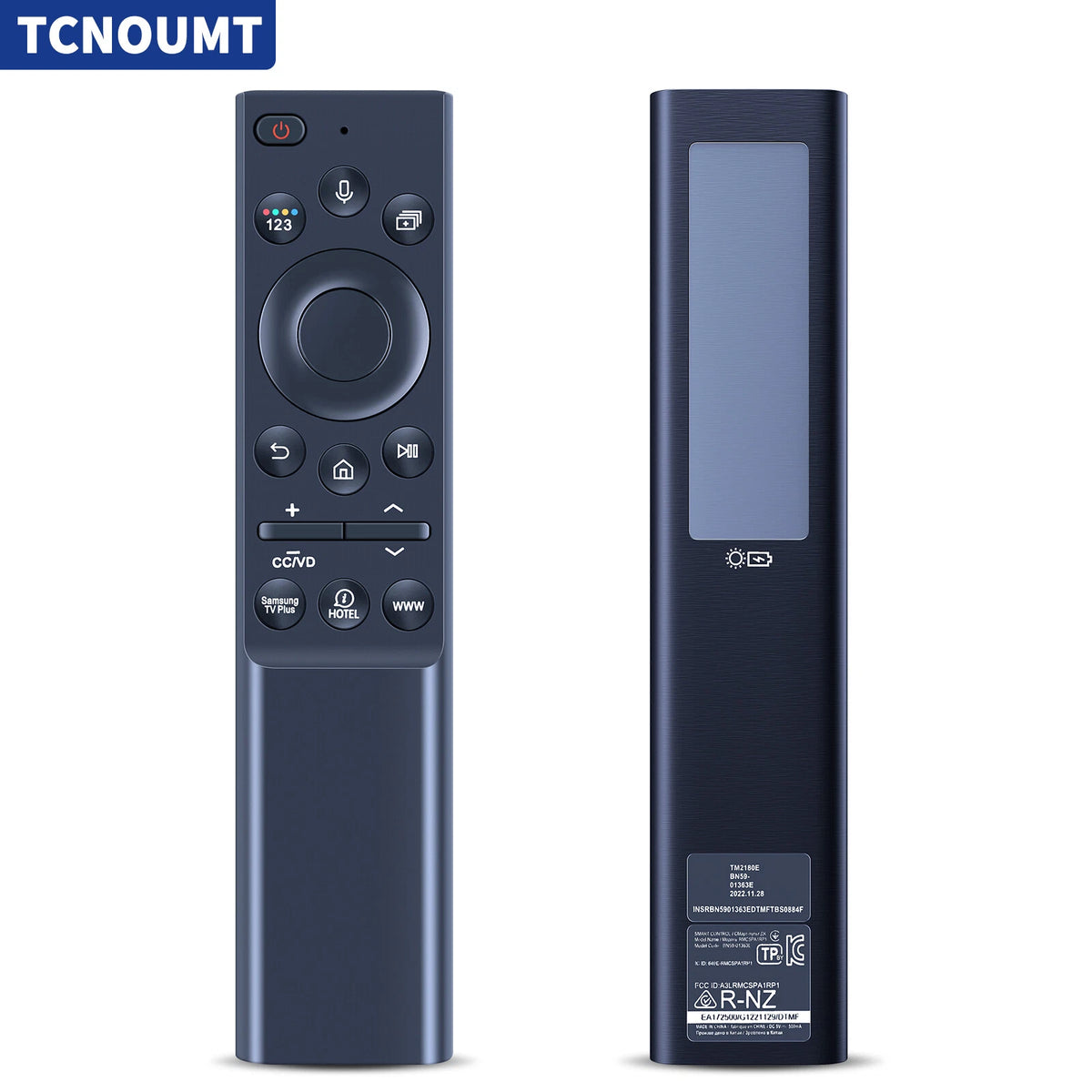 BN59-01363E Solar Voice Remote Control For Samsung TV HG65Q60AANFXZA
