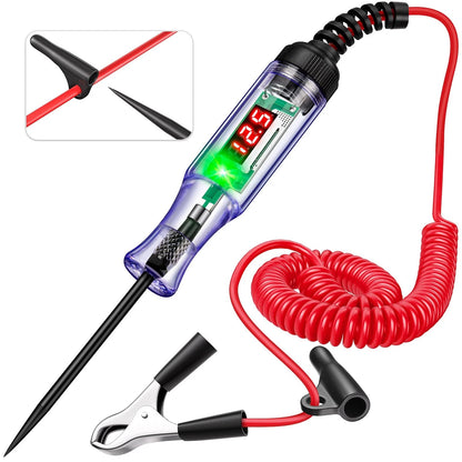 WINAMOO Test Light Automotive 5-90V Digital LED 45 cm x 45 x 141 cm, black