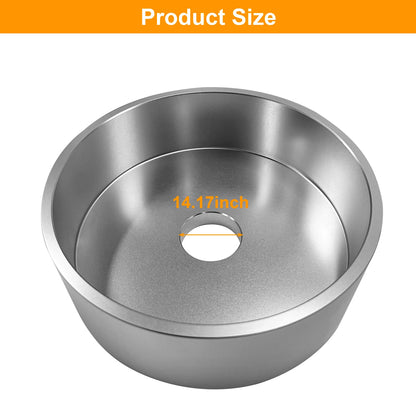 Wheel Balancer Large Truck Rim Spacer Backing Plate - 36mm Shaft Coats -Sliver