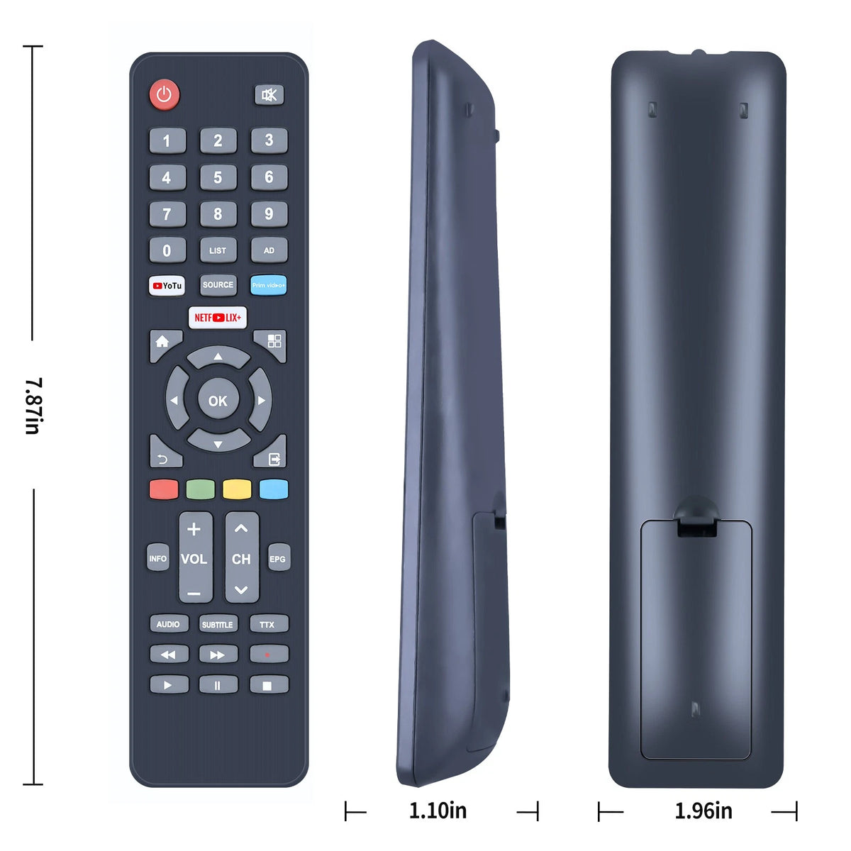 RM-C3283 Replacement Remote Control For JVC TV RMC3283