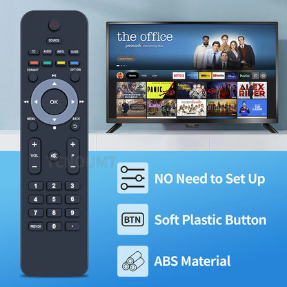 RC2143619/01 Remote Control For Philip s LCD TV 19PFL3504D/F7 22PFL3504D/F7