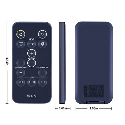 RC-877S For Onkyo Sound Bar Remote Control LB401 LS-B50 LS-T10 LST10