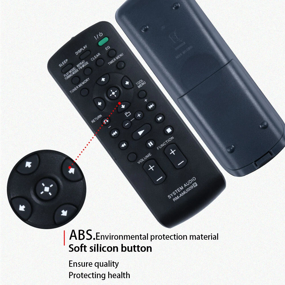 RM-AMU009 Remote Control For Sony Audio System CMT-CX4iP CMT-MX500i