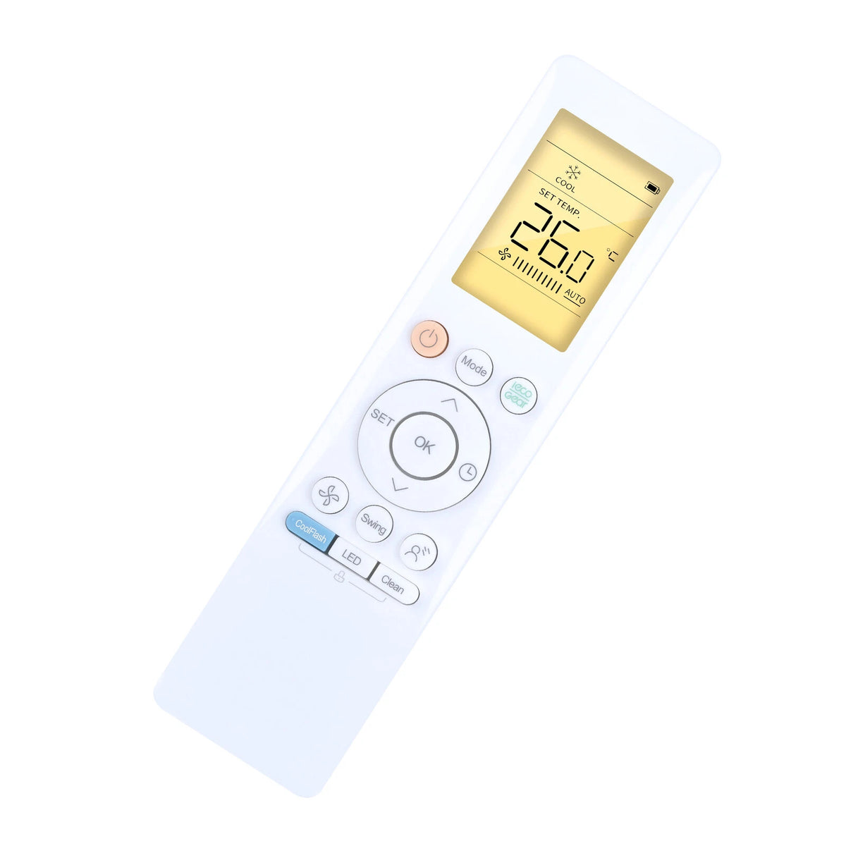 RG10A8(B2S)/BGEF Replacement Remote Control For Midea Air Conditioner