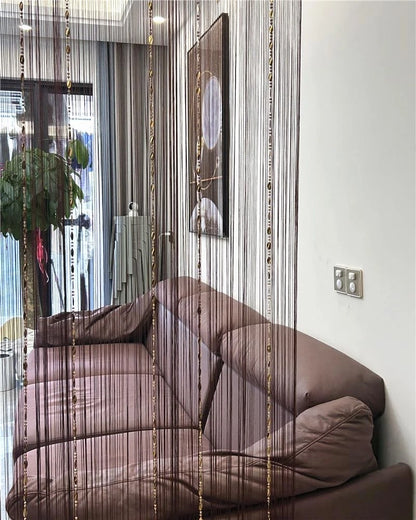 ave split 100cmX200cm Decorative Door 39.4"W x 78.7"L (Pack of 1), Coffee