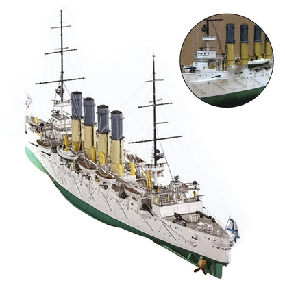 Russian Varyag Protective Cruiser Paper Unassembled DIY Model Gift for Kids