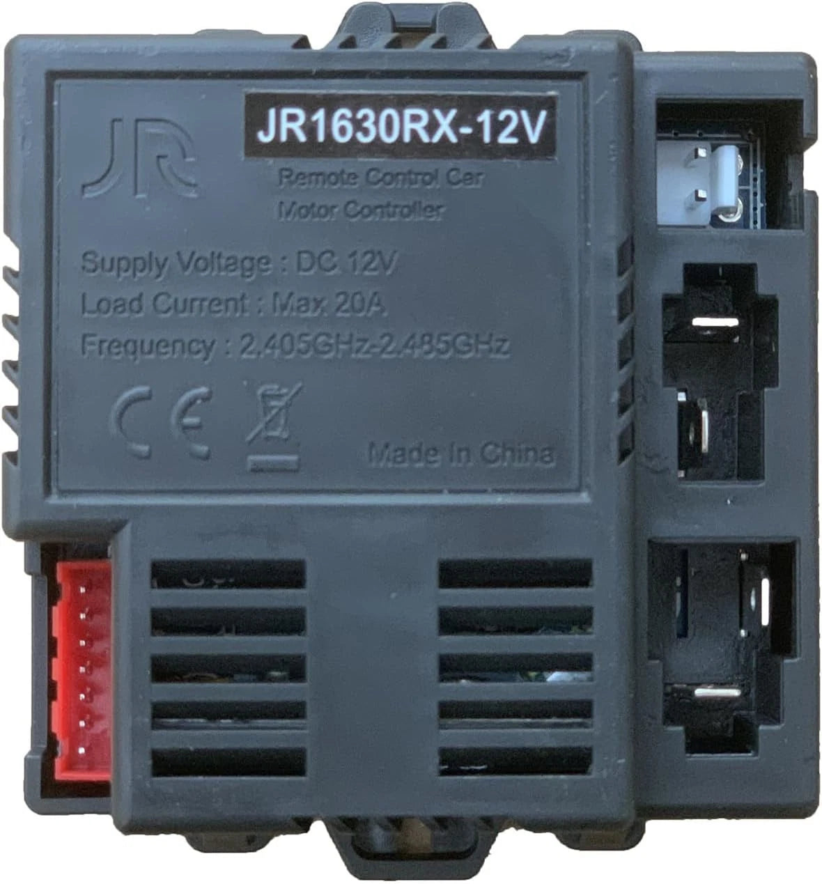 JR1630RX 12V 2.4G Remote Control and Receiver, for Kids Ride On Toys, 12V...