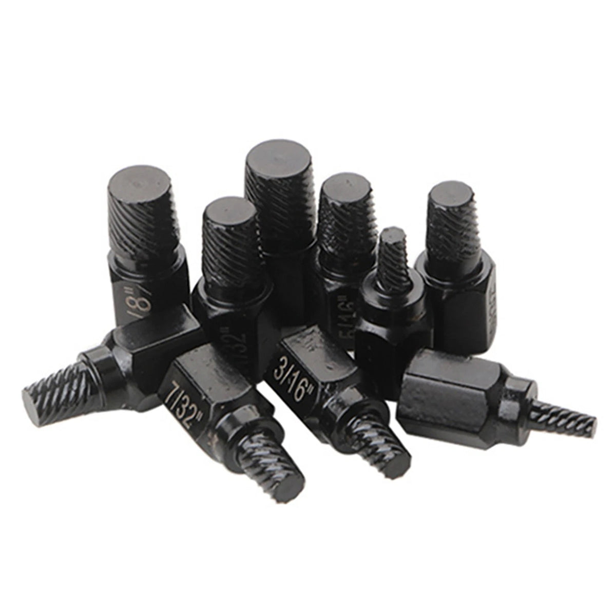 20Pcs/lot Damaged Screw Extractor Alloy Steel Damaged Screw Remover Tool Set