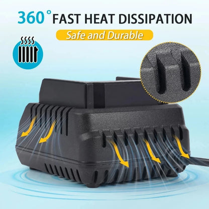 Plug Charger For Makita 18V 21V Lithium Ion BL1415 BL1815 BL1830 BL1850 Pack