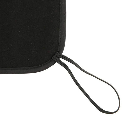 Violin Shoulder Rest Flannelette Pad Chin 3/4 size, Black