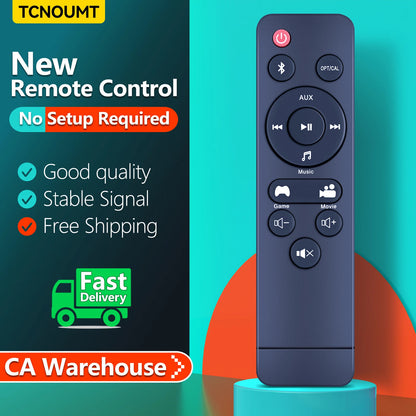 TT-SK023 Remote Control For TaoTronics SoundBar 100002635 100008045