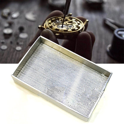 Aluminum Frame Steel Mesh Watch Accessories Storage Tray Organizer Dryer Plate