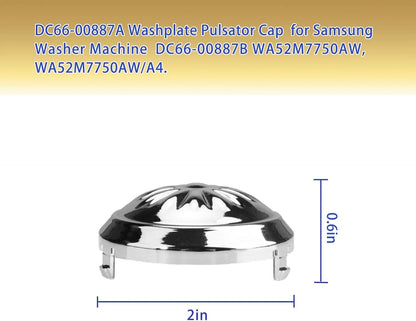 DC66-00887A Wash Pulsator Cap for Samsung Washer Machine DC66-00887B...