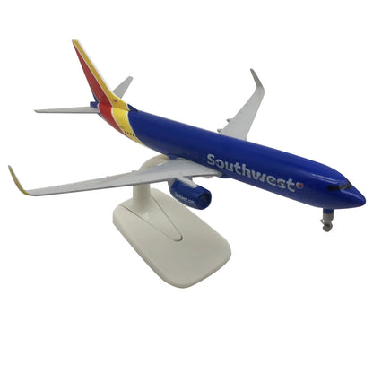 20cm 737 B737 Airline Diecast Airplane Model With Wheels Static Display