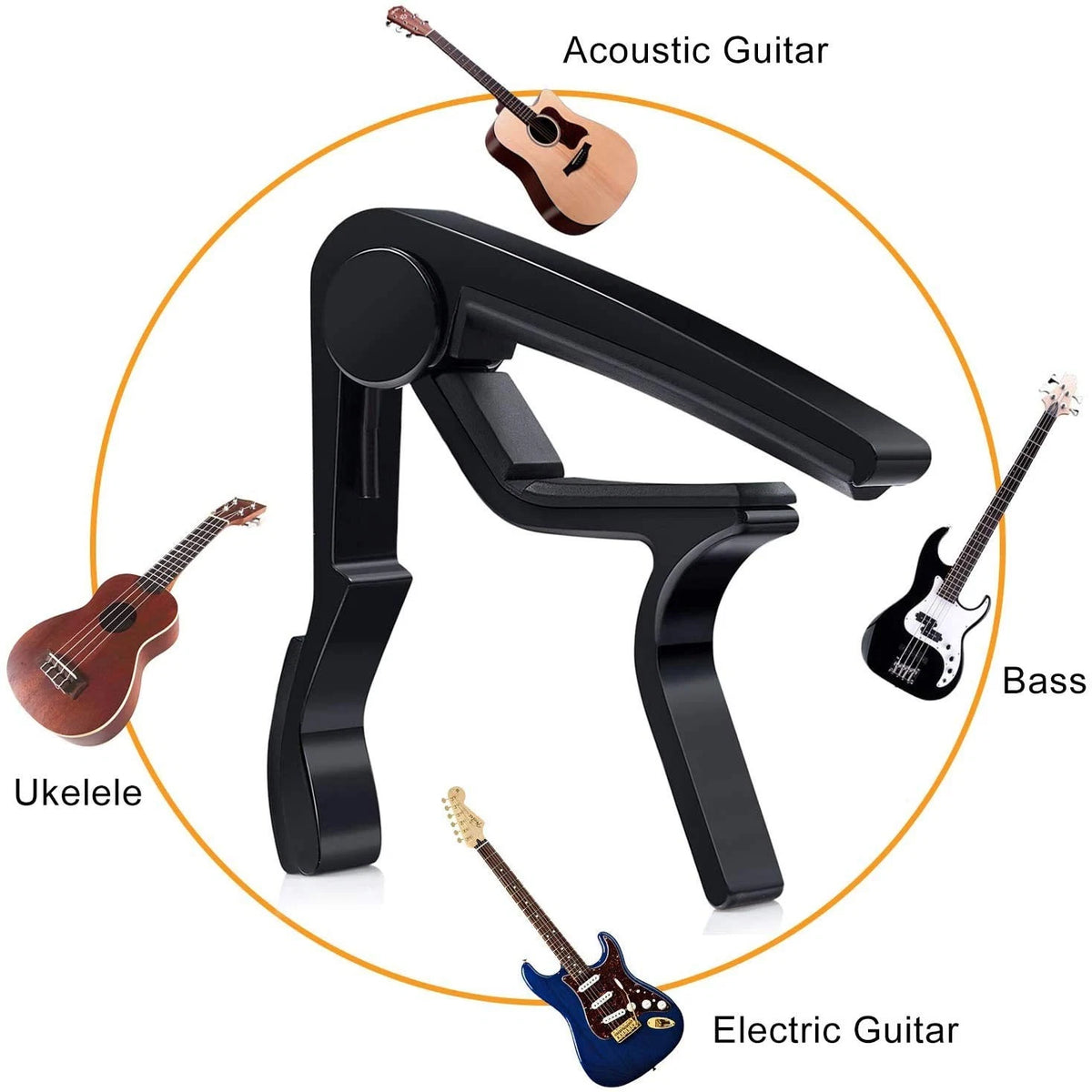 Guitar Accessories Kit Include Acoustic Update Kit-48PCS, Multicolor